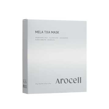 Гідрогелева маска з транексамовою кислотою, глутатіоном та арбутином Arocell Mela TXA Mask, 4pcs * 43g MC - 021201 фото