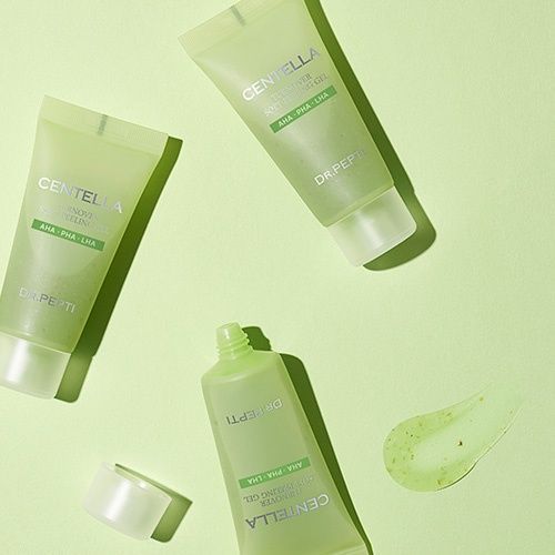 Купити М'який пілінг-гель для обличчя з центелою DR.PEPTI Centella Turnover Soft Peeling Gel, 100 мл DR.PEPTI