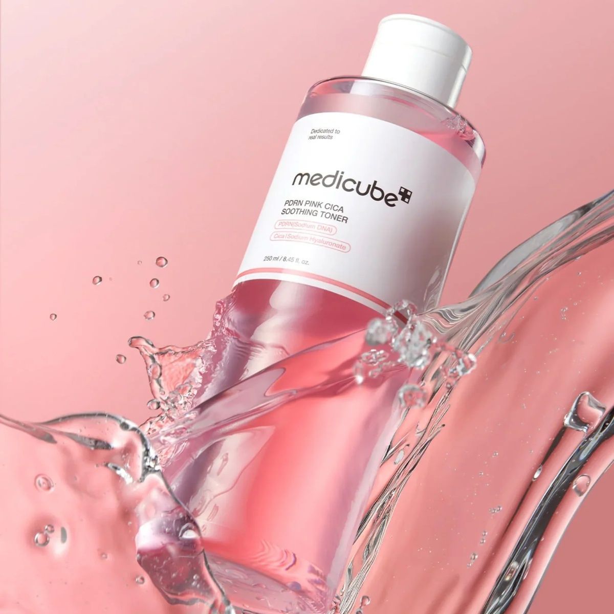 Заспокійливий тонер з полінуклеотидами та центелою Medicube PDRN Pink Cica Soothing Toner, 250ml MC - 022185 фото