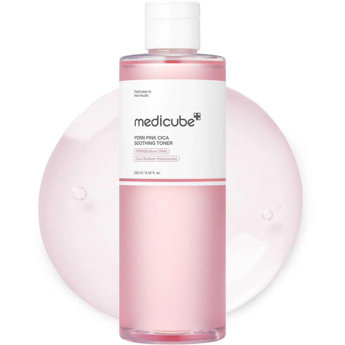 Заспокійливий тонер з полінуклеотидами та центелою Medicube PDRN Pink Cica Soothing Toner, 250ml MC - 022185 фото