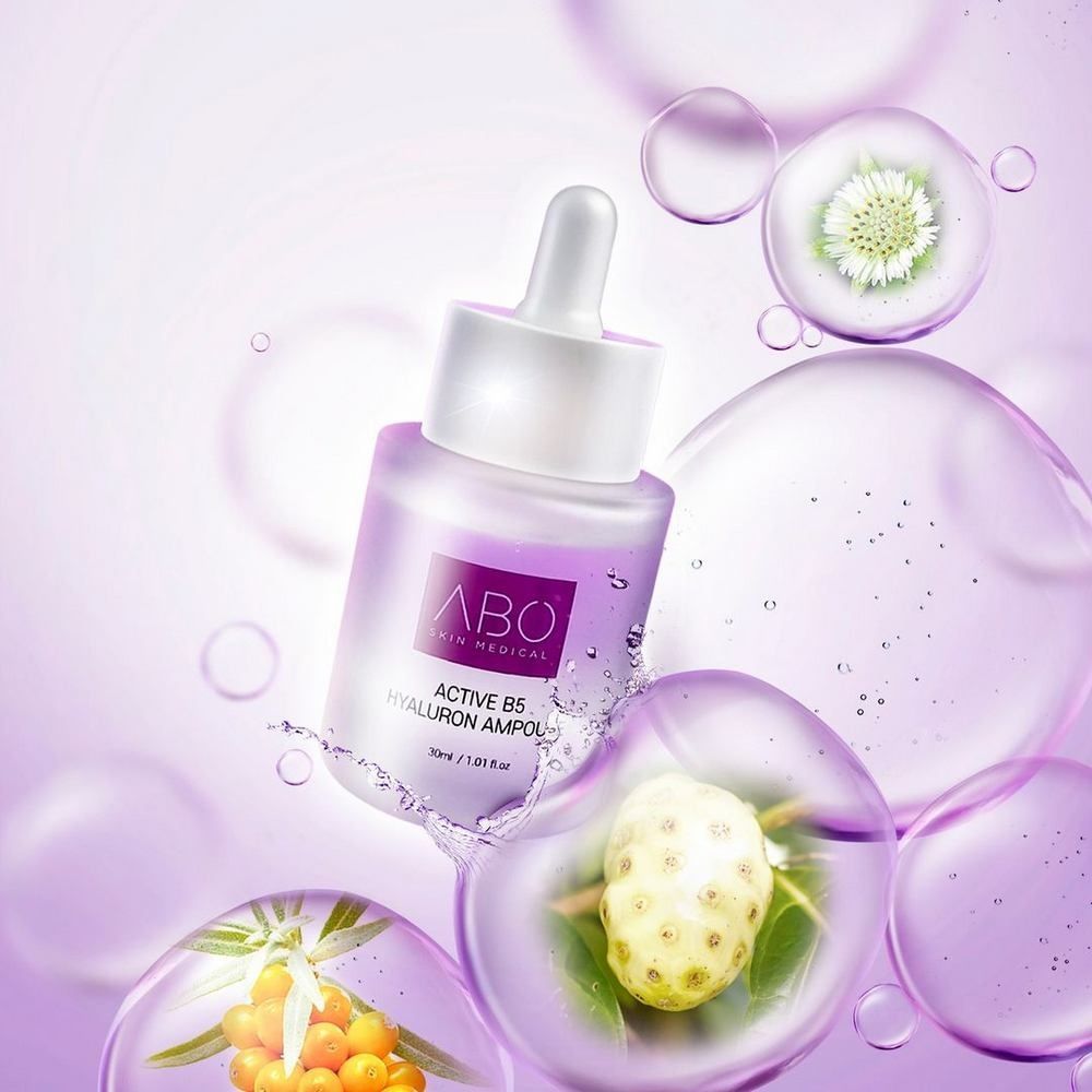 Купити Зволожувальна сироватка для обличчя USOLAB ABO Active B5 Hyaluron Ampoule, 30 мл USOLAB