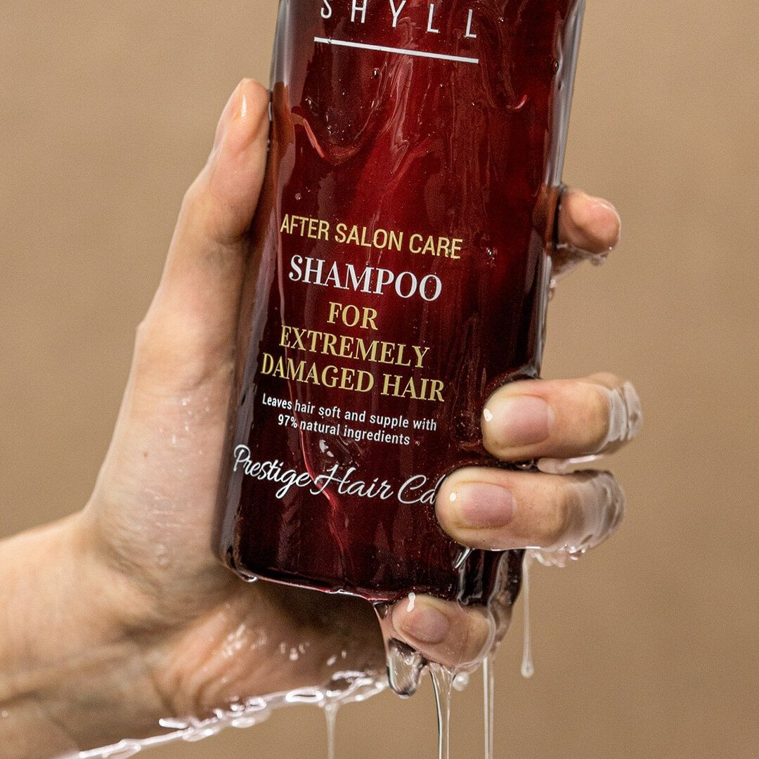 Купити Відновлювальний шампунь для пошкодженого волосся Curlyshyll After Salon Care Shampoo (Extremely Damaged), 500 мл CURLYSHYLL