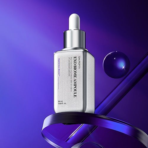 Купити Ампульна сироватка для обличчя з комплексом екзосом DR.PEPTI Exo Biome Ampoule, 50 мл DR.PEPTI