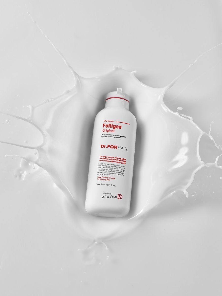 Купити Шампунь проти випадіння волосся Dr.FORHAIR Folligen Original Shampoo, 500ml Dr.FORHAIR