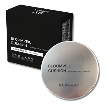 Купити Сонцезахисний тональний кушон для обличчя Usolab Bio Renovation Bloomveil Cushion SPF 50+ PA++++, 15 г USOLAB