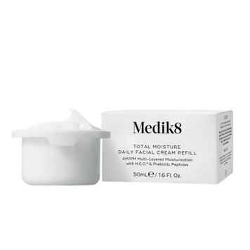 Купити Зволожувальний крем для обличчя Medik8 Total Moisture Daily Facial Cream (змінний блок), 50 мл Medik8