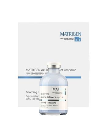Заспокійлива сироватка для обличчя з азуленом Matrigen Azulene Relaxer Ampoule, 50ml MC - 010732 фото