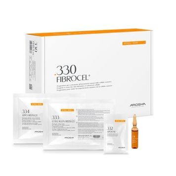 Купити Антицелюлітний набір для обгортання тіла Arosha .330 Fibrocel+, 4 процедури Arosha