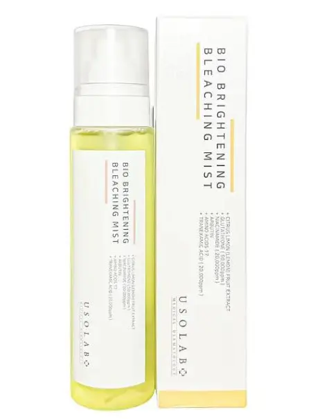 Купити Освітлювальний тонер-спрей для обличчя USOLAB Bio Brightening Bleaching Mist, 150 мл USOLAB