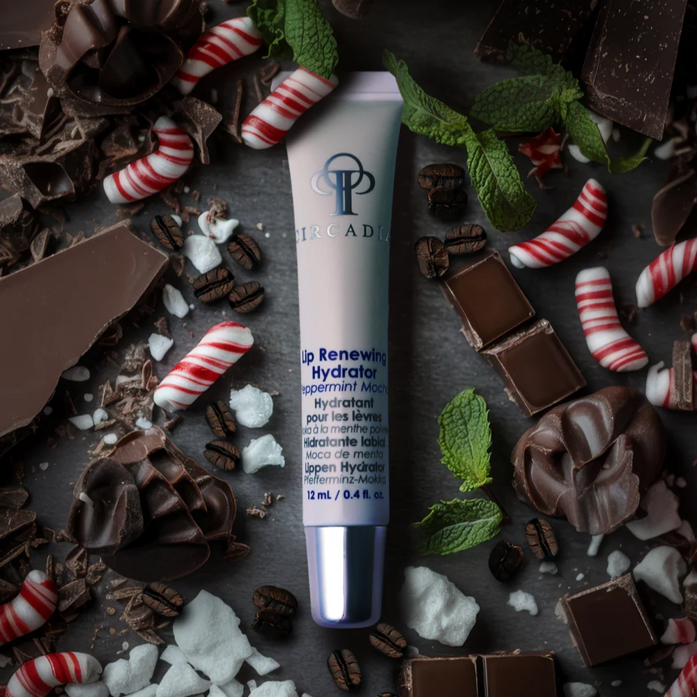 Купити Бальзам для відновлення та зволоження губ Lip Renewing Hydrator Peppermint Mocha, 12ml Circadia