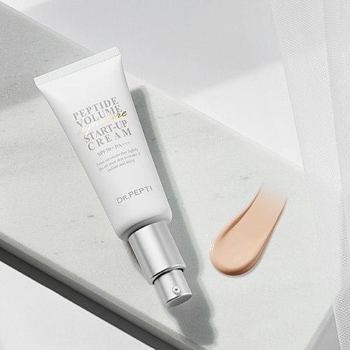 Купити Сонцезахисний крем для обличчя DR.PEPTI Peptide Volume Signature Start-Up Cream SPF50+ PA+++, 35 мл DR.PEPTI