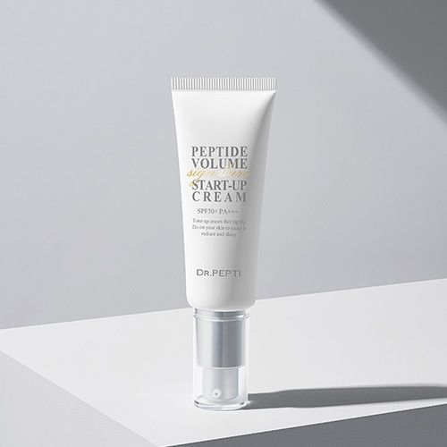 Купити Сонцезахисний крем для обличчя DR.PEPTI Peptide Volume Signature Start-Up Cream SPF50+ PA+++, 35 мл DR.PEPTI