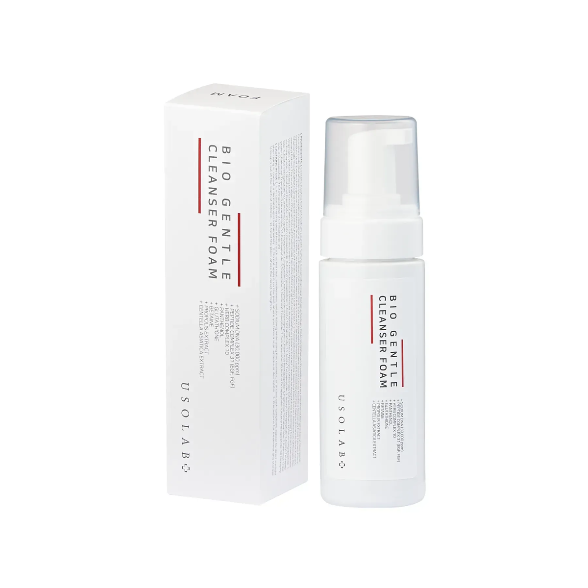 Купити Делікатна пінка для вмивання обличчя USOLAB Bio Gentle Cleanser Foam, 150 мл USOLAB