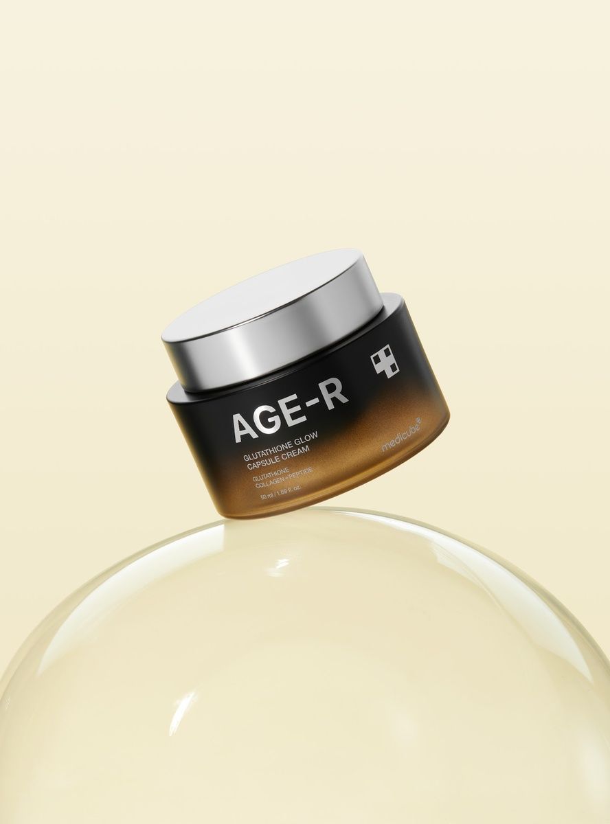 Зволожувальний гель-крем з капсулами глутатіону Medicube AGE-R Glutathione Glow Capsule Cream, 50ml MC - 022199 фото