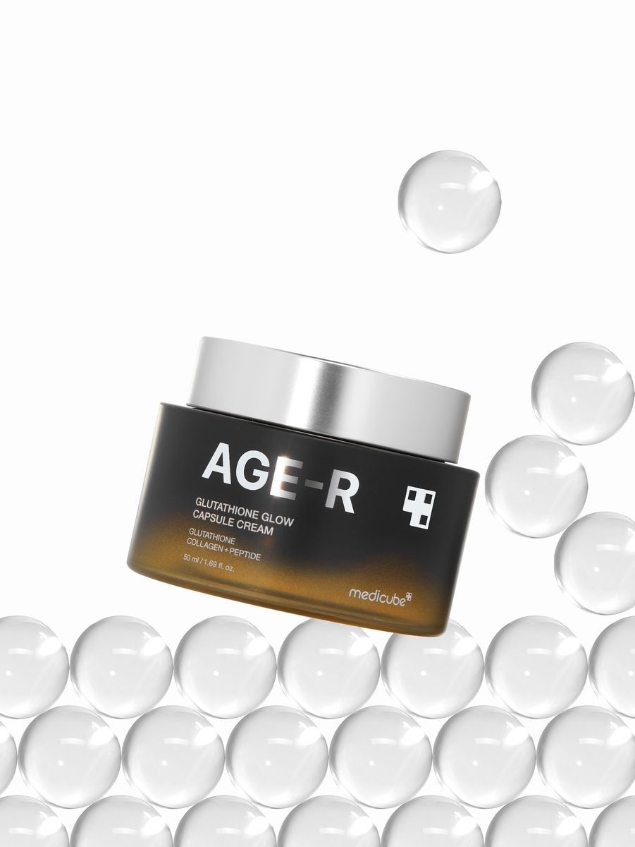 Зволожувальний гель-крем з капсулами глутатіону Medicube AGE-R Glutathione Glow Capsule Cream, 50ml MC - 022199 фото