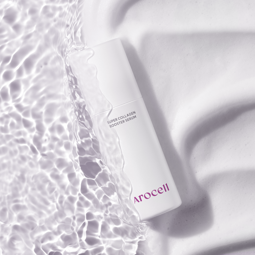 Бульбашкова сироватка з колагеном та гіалуроновою кислотою Arocell Super Collagen Booster Serum, 70ml MC - 021179 фото