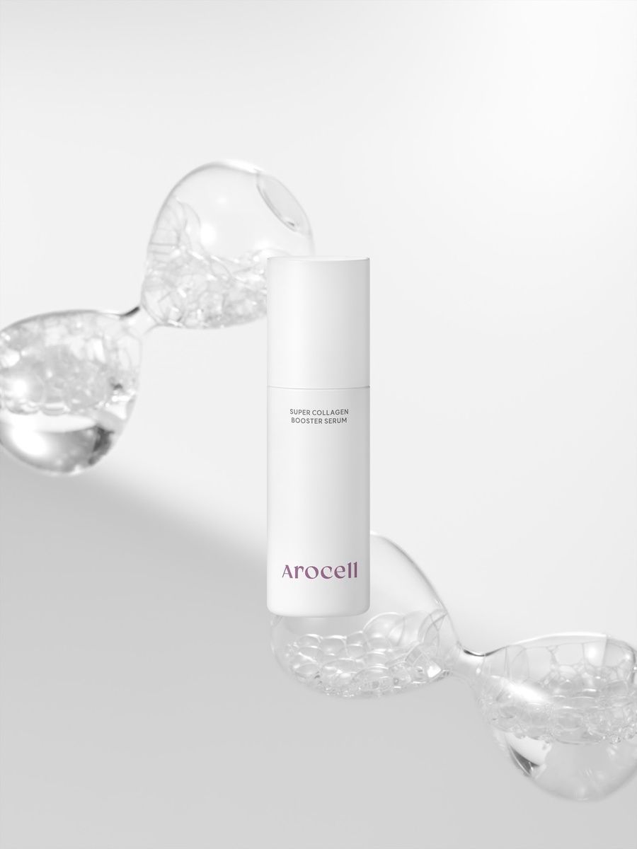 Бульбашкова сироватка з колагеном та гіалуроновою кислотою Arocell Super Collagen Booster Serum, 70ml MC - 021179 фото