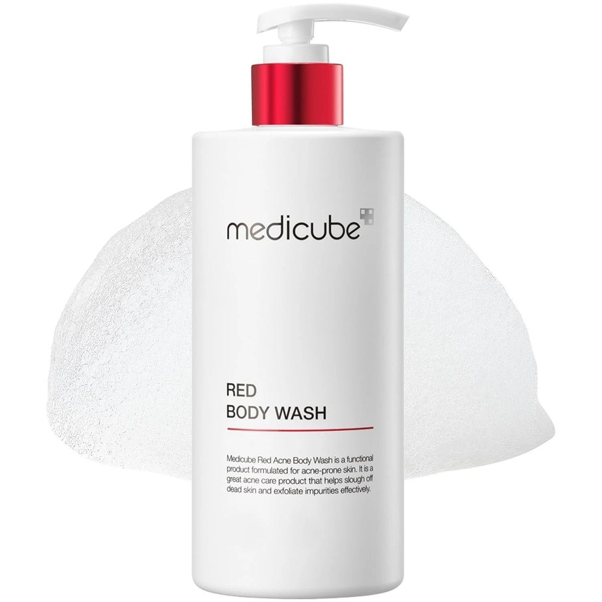 Купити Протизапальний гель для душу з кислотами Medicube Red Acne Body Wash, 400g Medicube