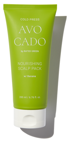 Купити Живильна маска з авокадо AVOCADO NOURISHING SCALP PACK, 200ml Rated Green