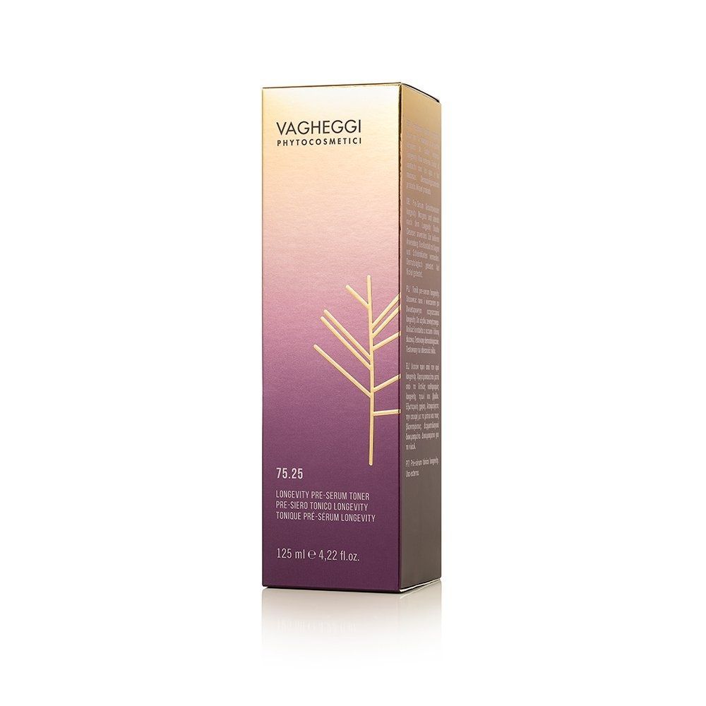 Купити Омолоджувальний тонік-пресироватка для обличчя Vagheggi 75.15 Longevity Pre-Serum Toner, 125 мл Vagheggi
