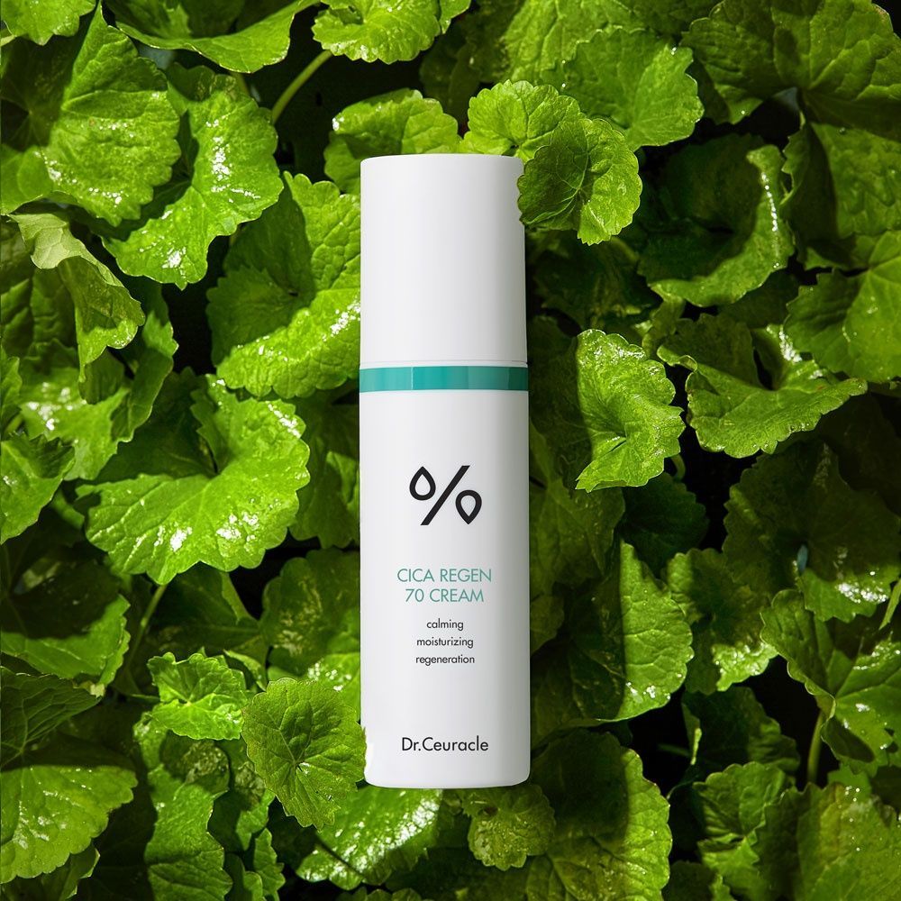 Заспокійливий крем для обличчя з центеллою азіатською Dr.Ceuracle Cica Regen 70 Cream, 50ml MC - 022045 фото