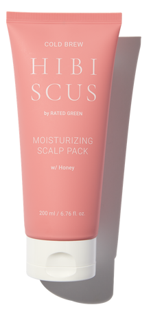 Купити Зволожуюча маска з екстрактом гібіскусу HIBISCUS MOISTURIZING SCALP PACK, 200ml Rated Green