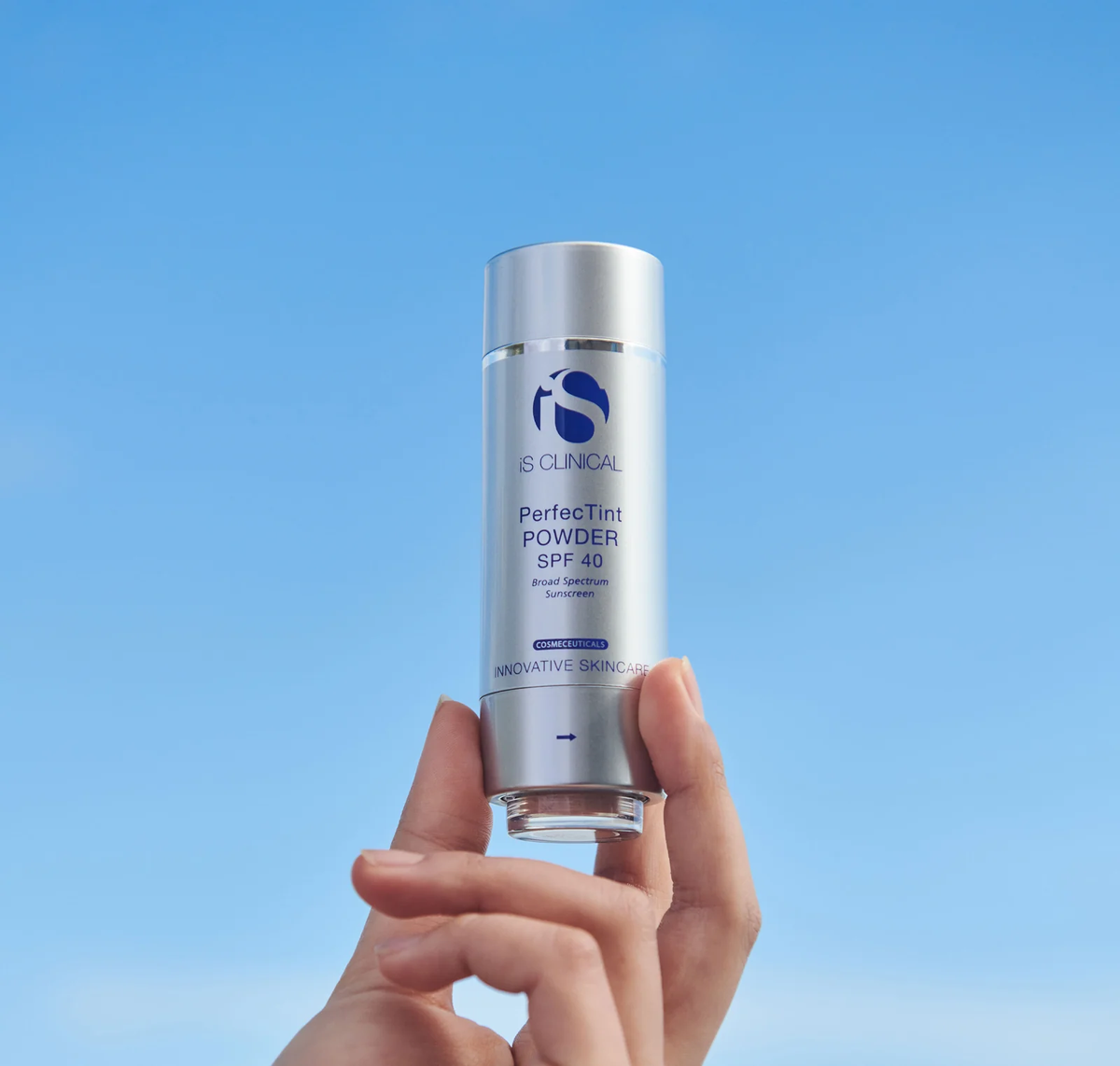 Купити Сонцезахисна пудра з ультрам'якою щіточкою кремова PerfecTint Powder SPF 40, Cream Is Clinical