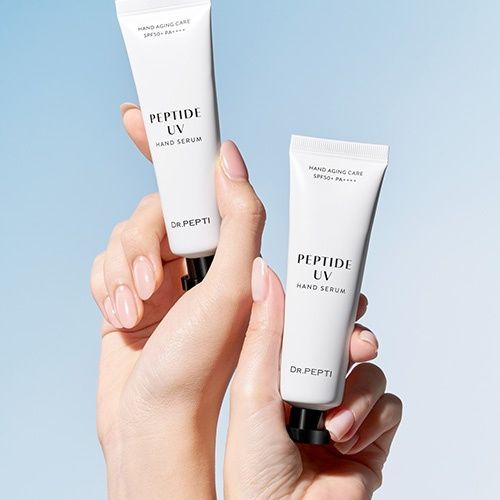 Купити Сонцезахисна сироватка для рук DR.PEPTI Peptide UV Hand Serum, 30 мл DR.PEPTI
