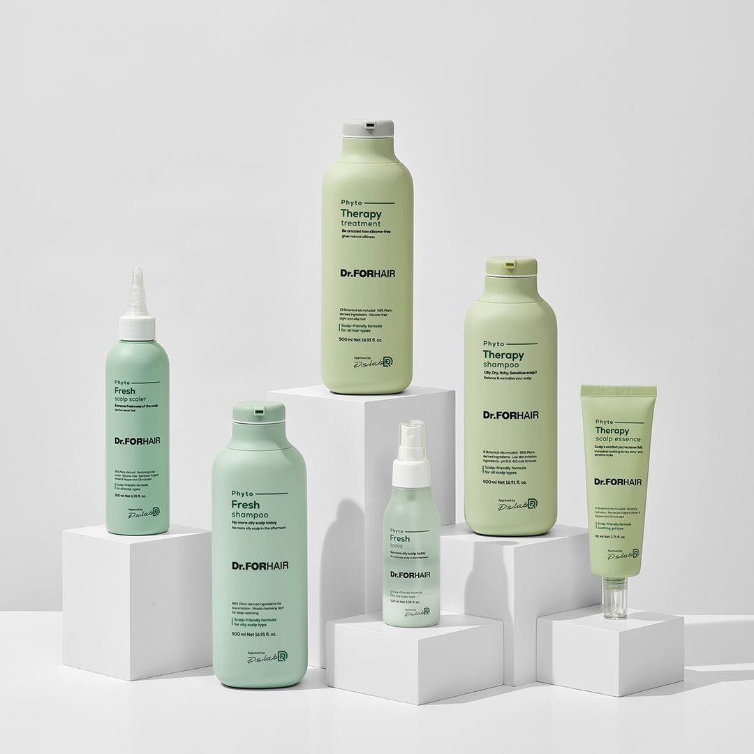Купити Міцелярний шампунь для жирної шкіри голови Dr. FORHAIR Phyto Fresh, 300ml Dr.FORHAIR