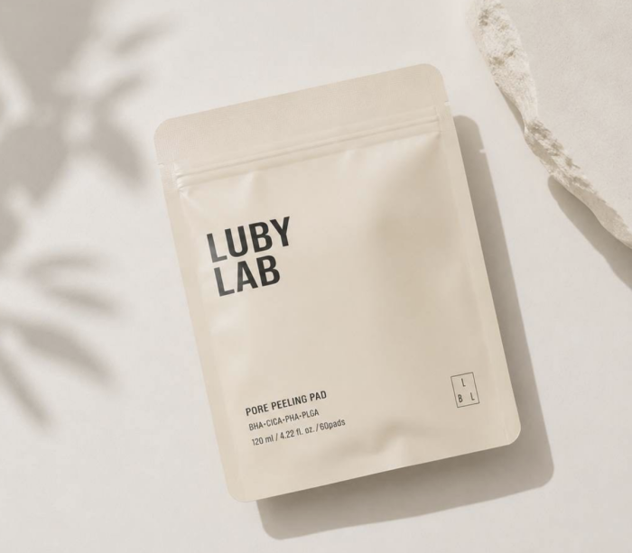 Купити Пілінг-пади для очищення пор обличчя LUBYLAB Pore Peeling Pad Refill Pack, 120 мл / 60 шт LUBYLAB