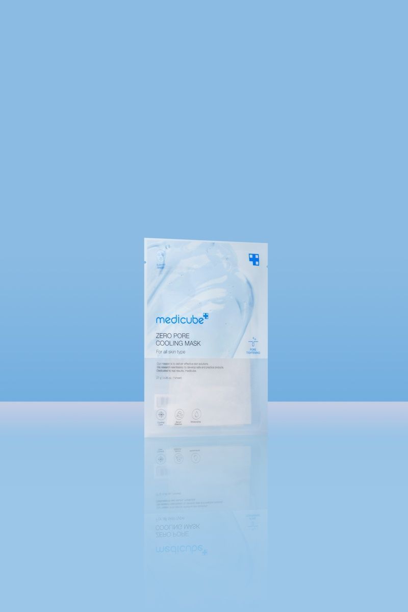 Охолоджувальна маска для звуження пор і контролю жирності шкіри Medicube Zero Pore Cooling Mask, 1pc MC - 022209 фото