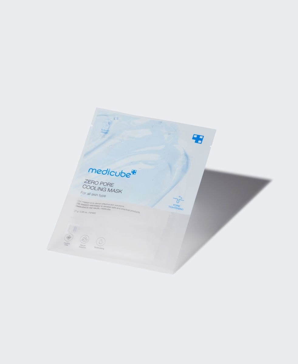 Охолоджувальна маска для звуження пор і контролю жирності шкіри Medicube Zero Pore Cooling Mask, 1pc MC - 022209 фото