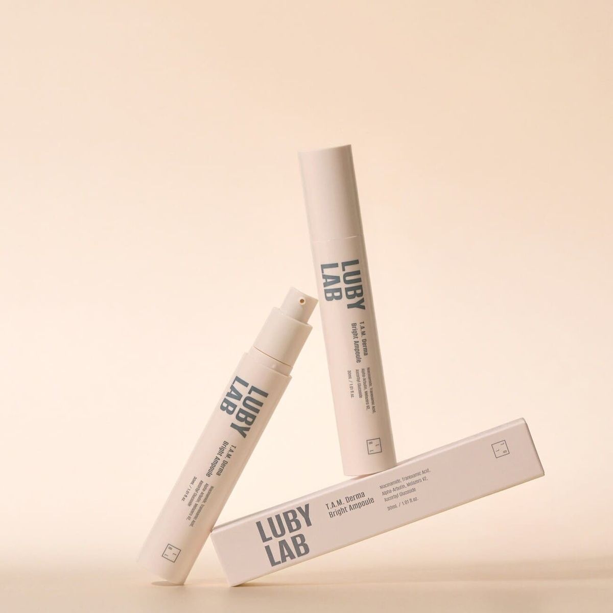 Купити Ампульна сироватка для вирівнювання тону обличчя LUBYLAB T.A.M Derma Bright Ampoule, 30 мл LUBYLAB