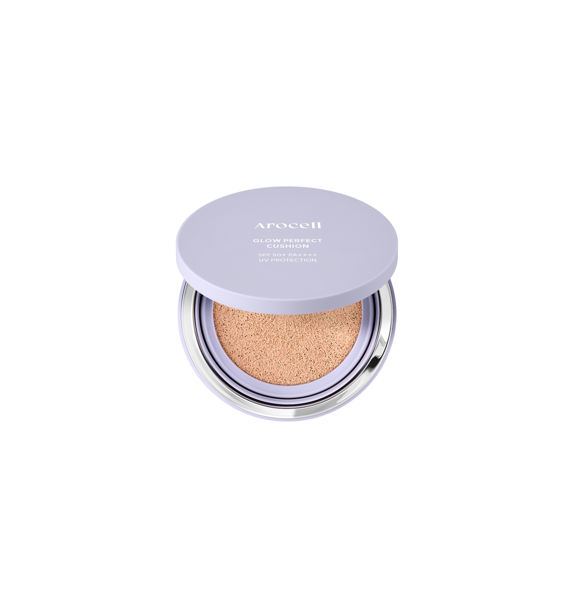 Купити Тональний кушон з ефектом сяйва Arocell Glow Perfect Cushion SPF50+ PA+++, 15g (відтінок 21) Arocell