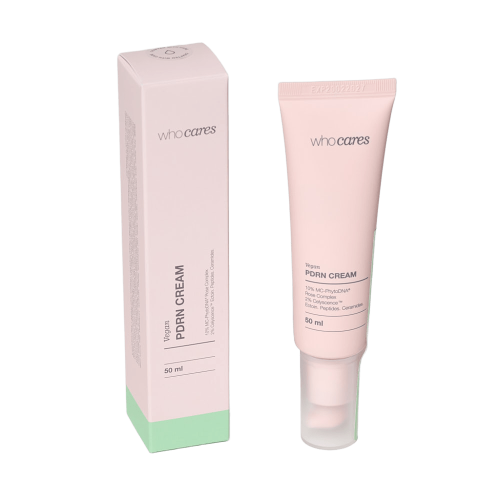 Купити Крем для обличчя з веганськими полінуклеотидами WhoCares Vegan PDRN Cream, 50 мл WhoCares