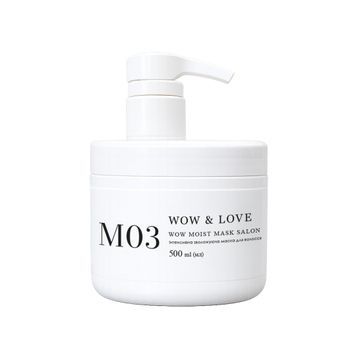Інтенсивна зволожуюча маска для волосся WOW&LOVE M03 WOW MOIST MASK SALON, 500ml MC - 021725 фото