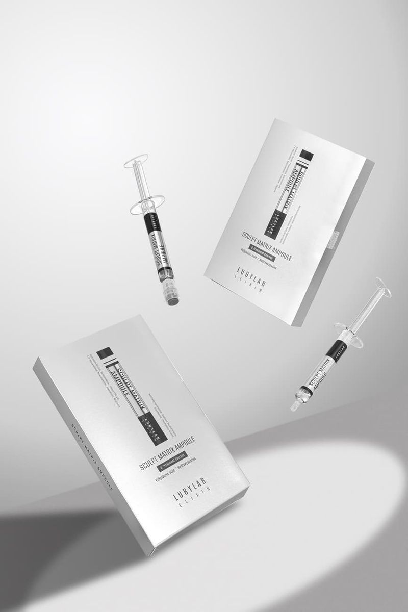 Купити Ампульна сироватка для зволоження та пружності шкіри LUBYLAB Sculp Matrix Ampoule, 2 мл / 2 шт LUBYLAB
