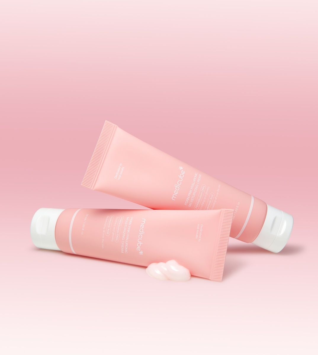 Зволожувальний крем з полінуклеотидами та гіалуроновою кислотою Medicube PDRN Pink Hyaluronic Moisturizing Cream, 50ml MC - 022212 фото
