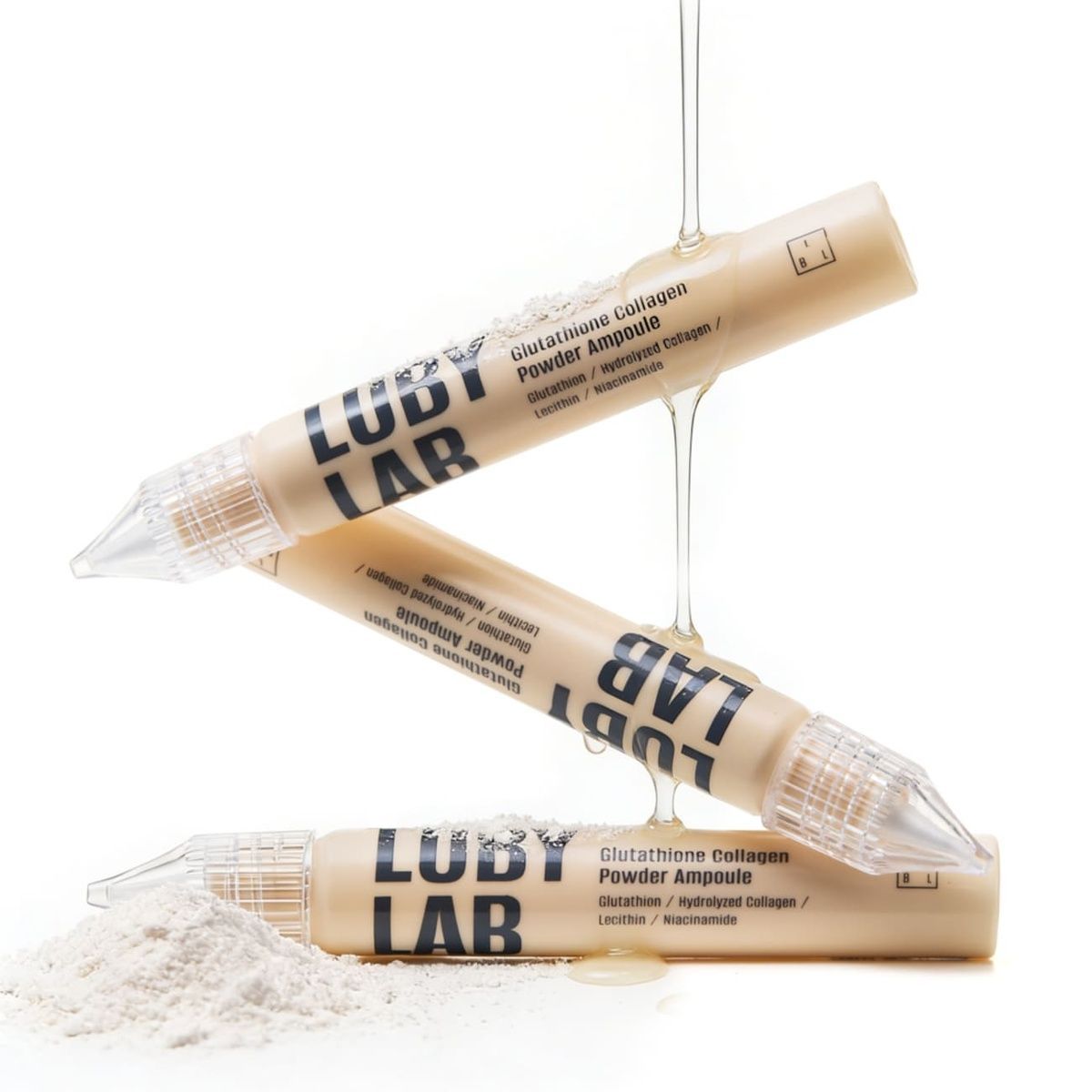 Купити Ампульна сироватка з колагеном та глутатіоном LUBYLAB Glutathione Collagen Powder Ampoule, 8 г LUBYLAB