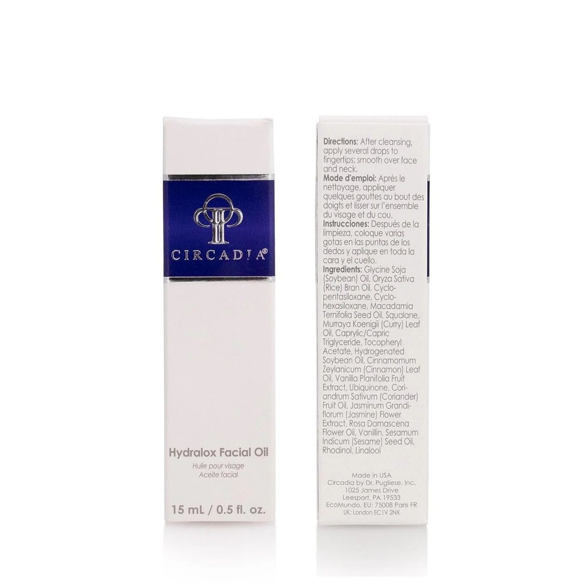 Зволожувальна сироватка для обличчя Hydralox Facial Oil, 15ml MC - 011174 фото