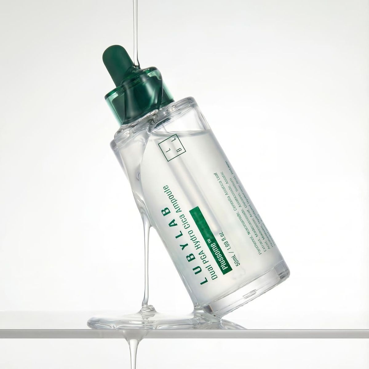 Купити Заспокійлива ампульна сироватка для обличчя LUBYLAB Dual PGA Hydro Cica Ampoule, 50 мл LUBYLAB