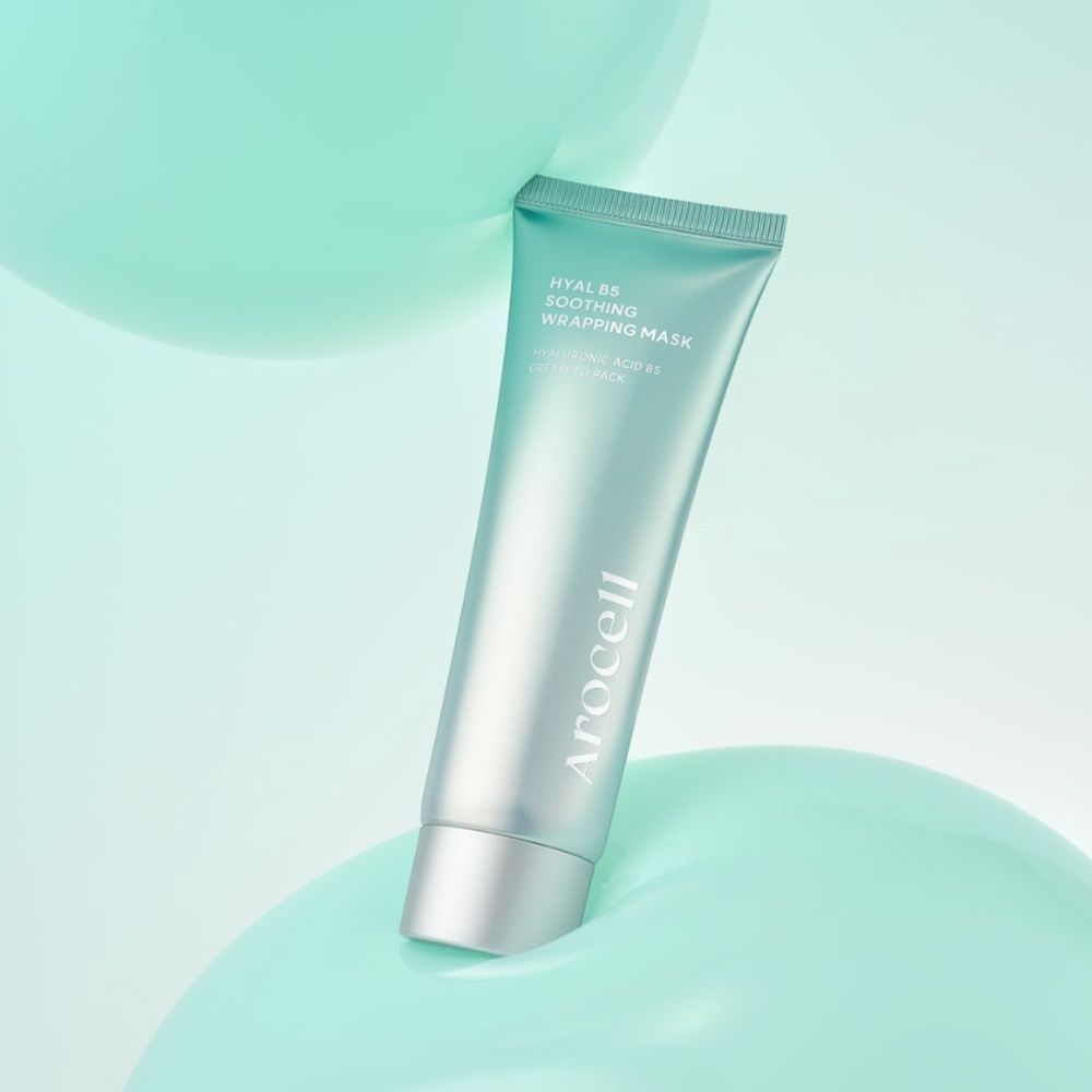 Купити Заспокійлива маска-плівка з гіалуроновою кислотою Arocell Hyal B5 Soothing Wrapping Mask, 80ml Arocell