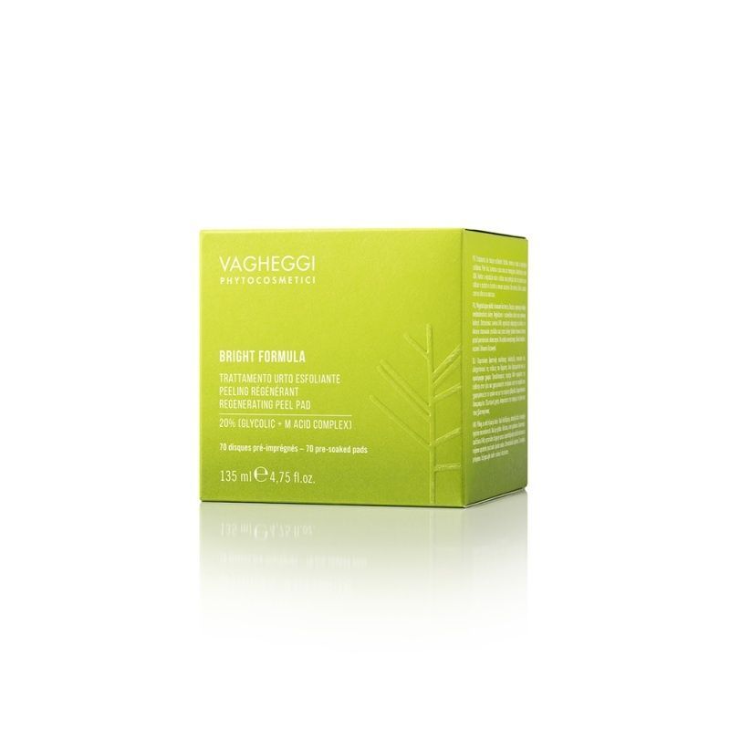 Купити Відновлювальні пілінг-пади для обличчя Vagheggi Bright Formula Regenerating Peel Pad, 70 шт. Vagheggi