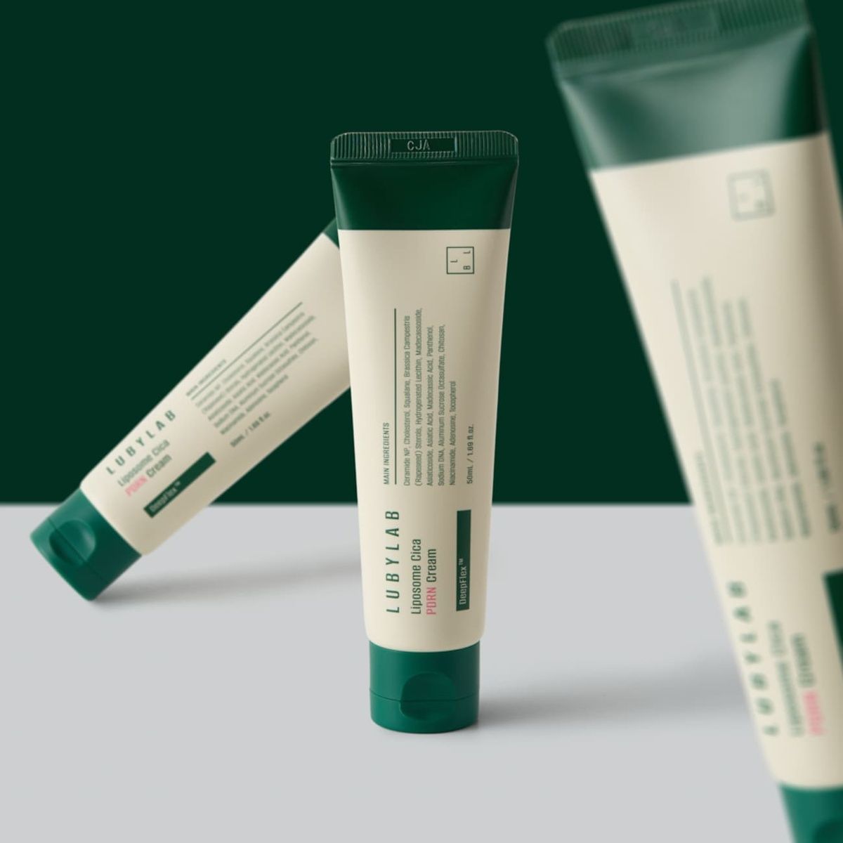 Купити Відновлювальний крем для обличчя з центелою та PDRN LUBYLAB Liposome Cica PDRN Cream, 50 мл LUBYLAB