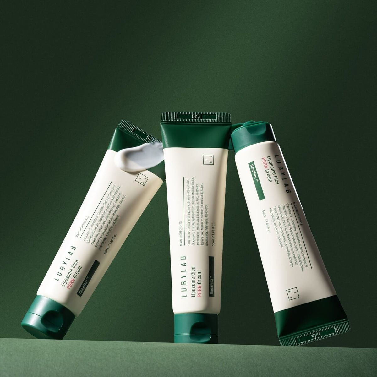 Купити Відновлювальний крем для обличчя з центелою та PDRN LUBYLAB Liposome Cica PDRN Cream, 50 мл LUBYLAB