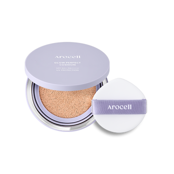 Тональний кушон з ефектом сяйва Arocell Glow Perfect Cushion SPF50+ PA+++, 15g (відтінок 23) MC - 021205 фото