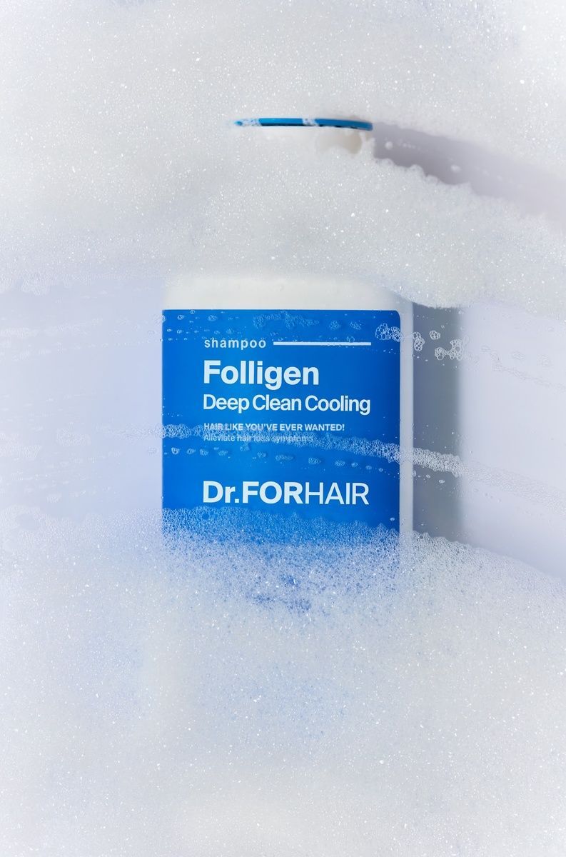 Купити Глибокоочищаючий шампунь з ефектом охолодження Dr.Forhair Folligen Deep Clean Cooling Shampoo, 500ml Dr.FORHAIR