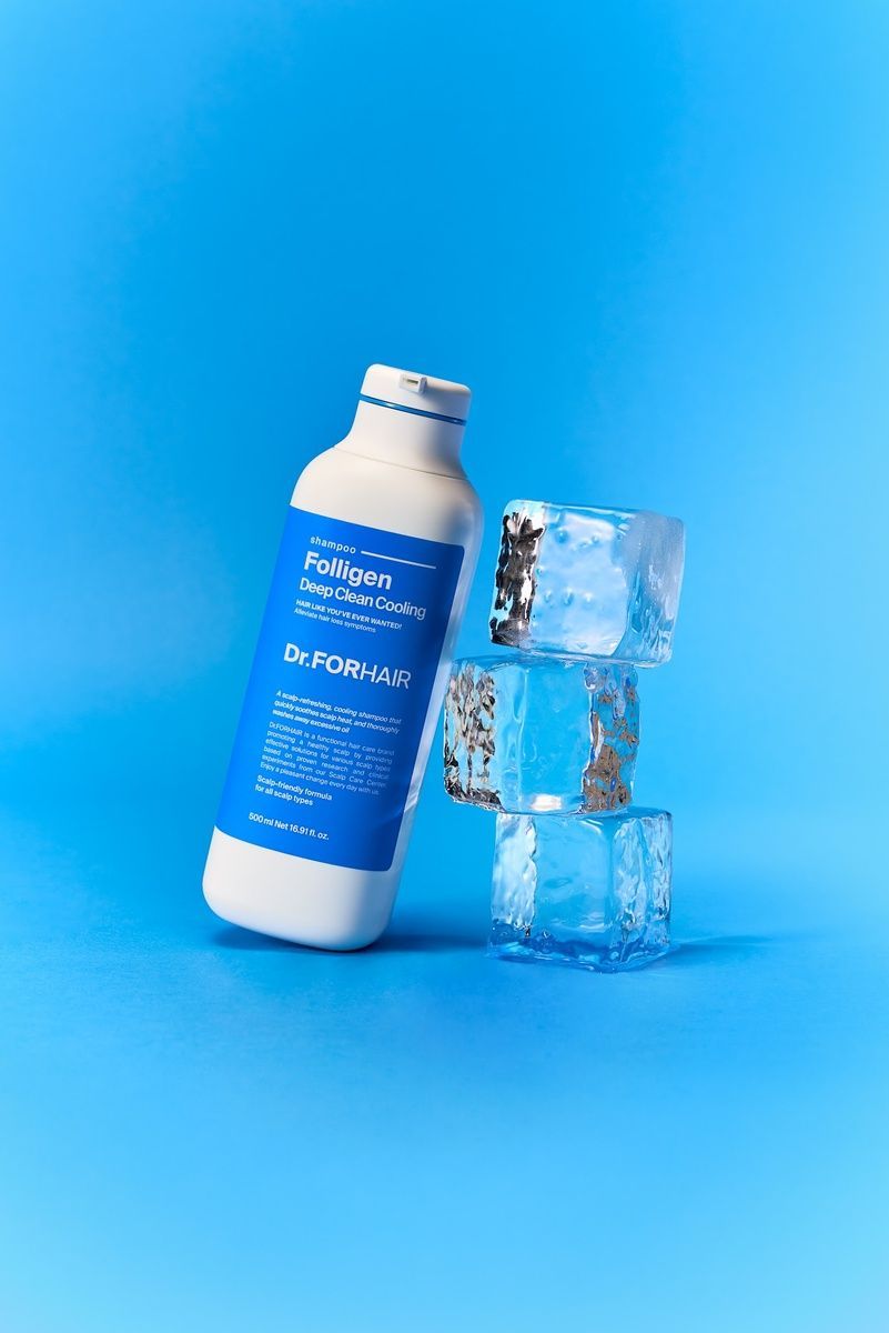 Купити Глибокоочищаючий шампунь з ефектом охолодження Dr.Forhair Folligen Deep Clean Cooling Shampoo, 500ml Dr.FORHAIR