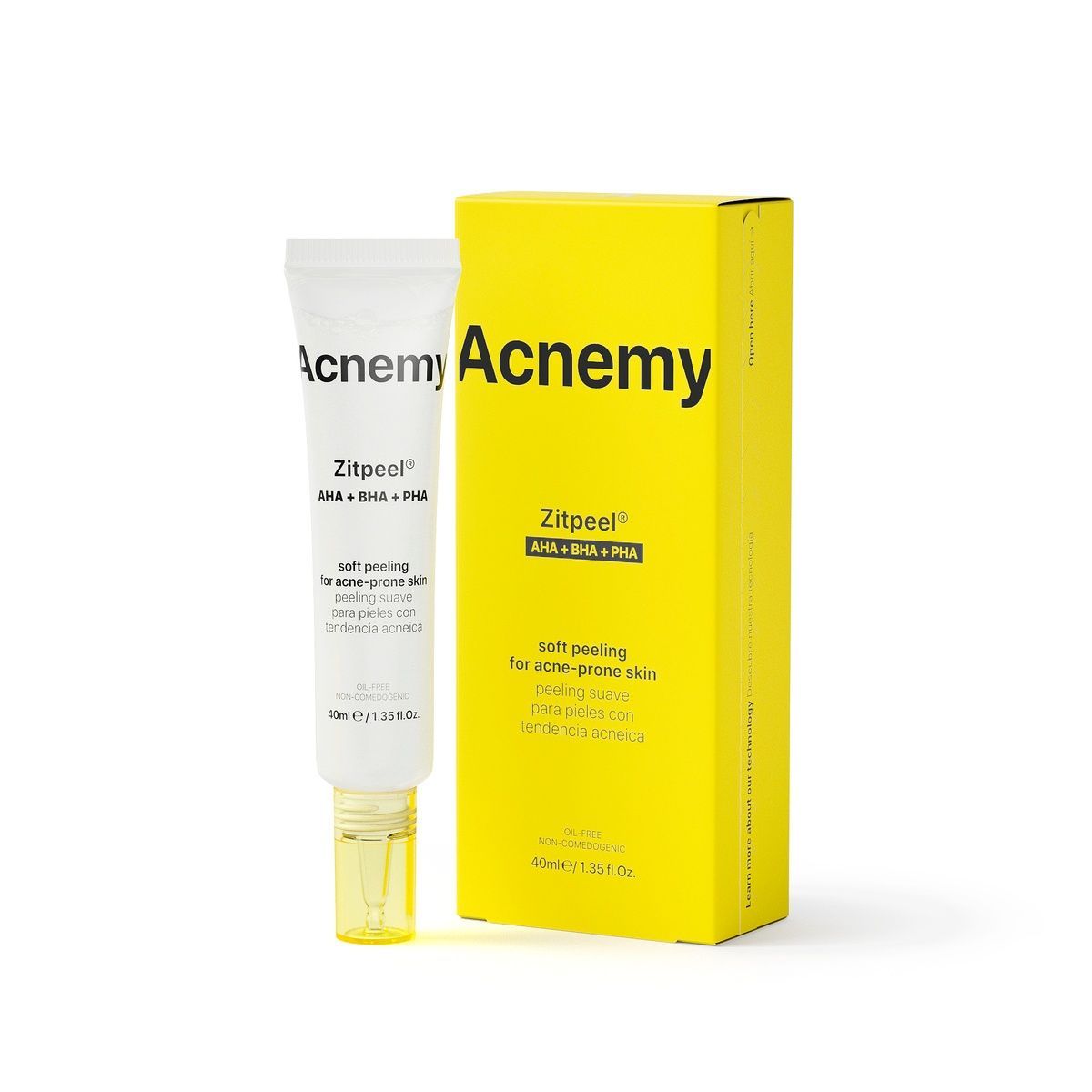Купити Ніжний пілінг для шкіри схильної до акне Acnemy ZITPEEL, 40ml Acnemy