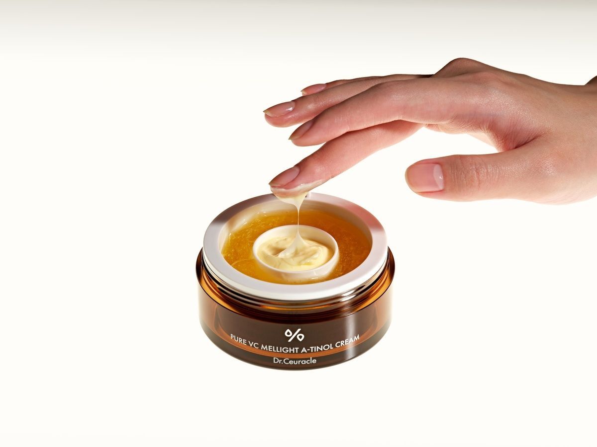 Подвійний крем з вітаміном С, ретинолом і керамідами Dr.Ceuracle Pure Vc Mellight A-Tinol Cream, 70g MC - 021107 фото